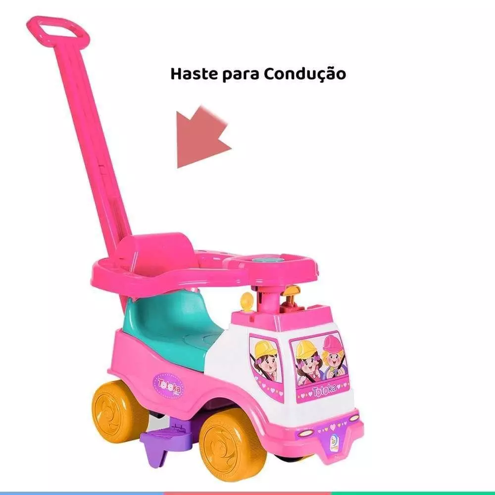 Carrinho Totoka Rosa